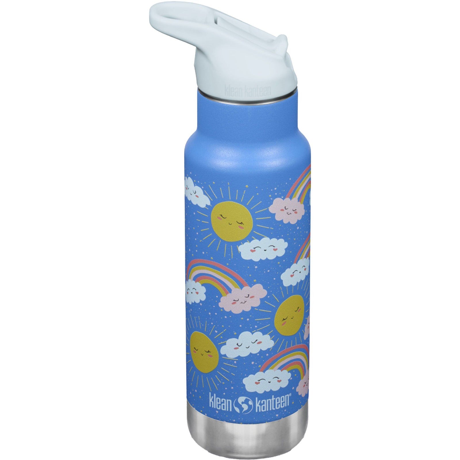 Klean kanteen Klean kanteen Kid Narrow Flip Sport Vandflaske 355 ml, Rainbows – close-up (Termokande)