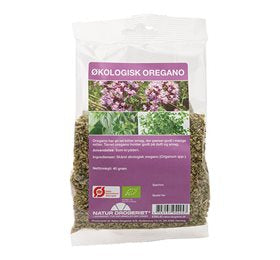 Detaljeret produktbillede af Oregano Ø 40g. på tilbud