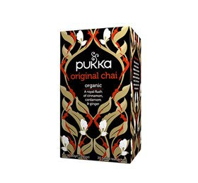 Produktbillede af Pukka Original Chai te Ø sort te kanel & kardemomme 20 br. på tilbud
