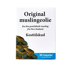 Produktbillede af Original Muslingeolie 60 kapsler på tilbud