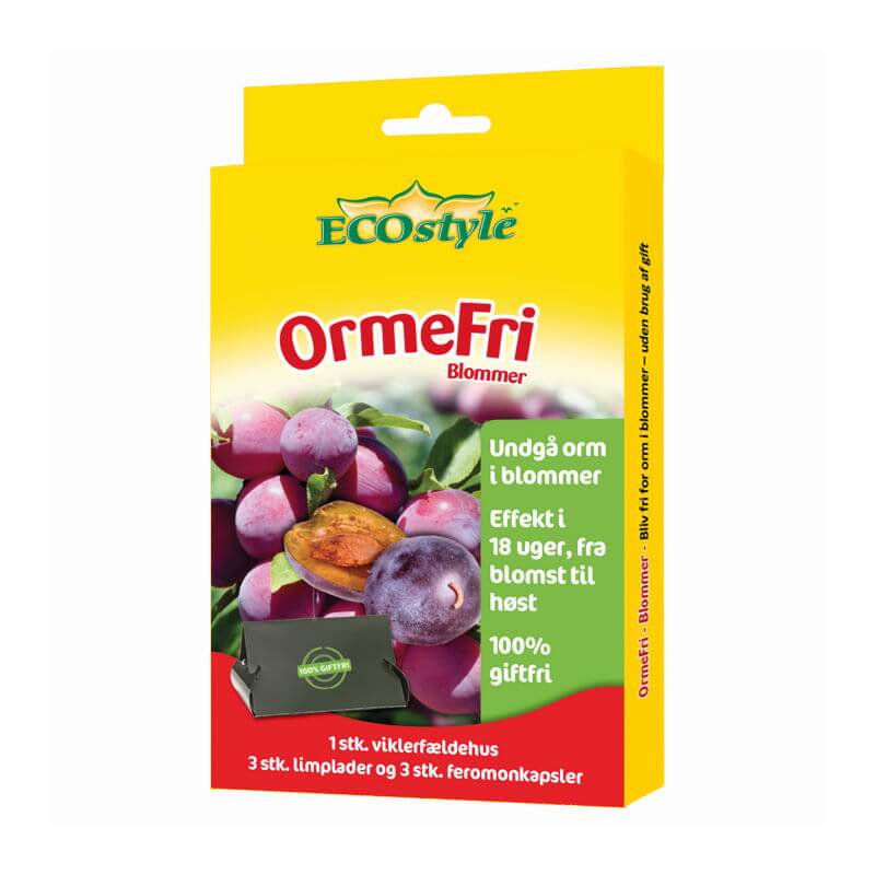 Produktbillede af OrmeFri blommer 3 stk ECOstyle på tilbud i høj kvalitet
