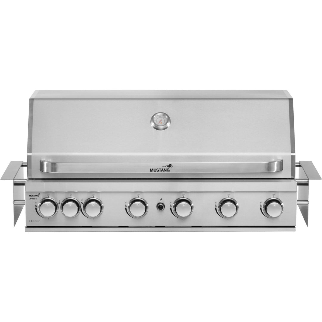 Mustang Mustang Indbygningsgrill til gas Jewel 6 built-in – billede i brug (Gasgrill)