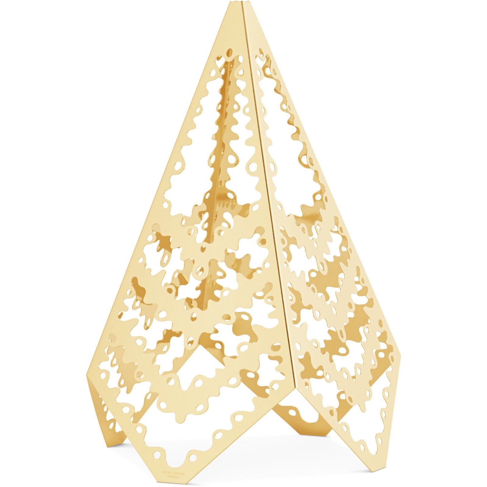 Georg jensen Georg jensen 2022 juletræ, guld, stor ❤ produktbillede i kategorien Julepynt