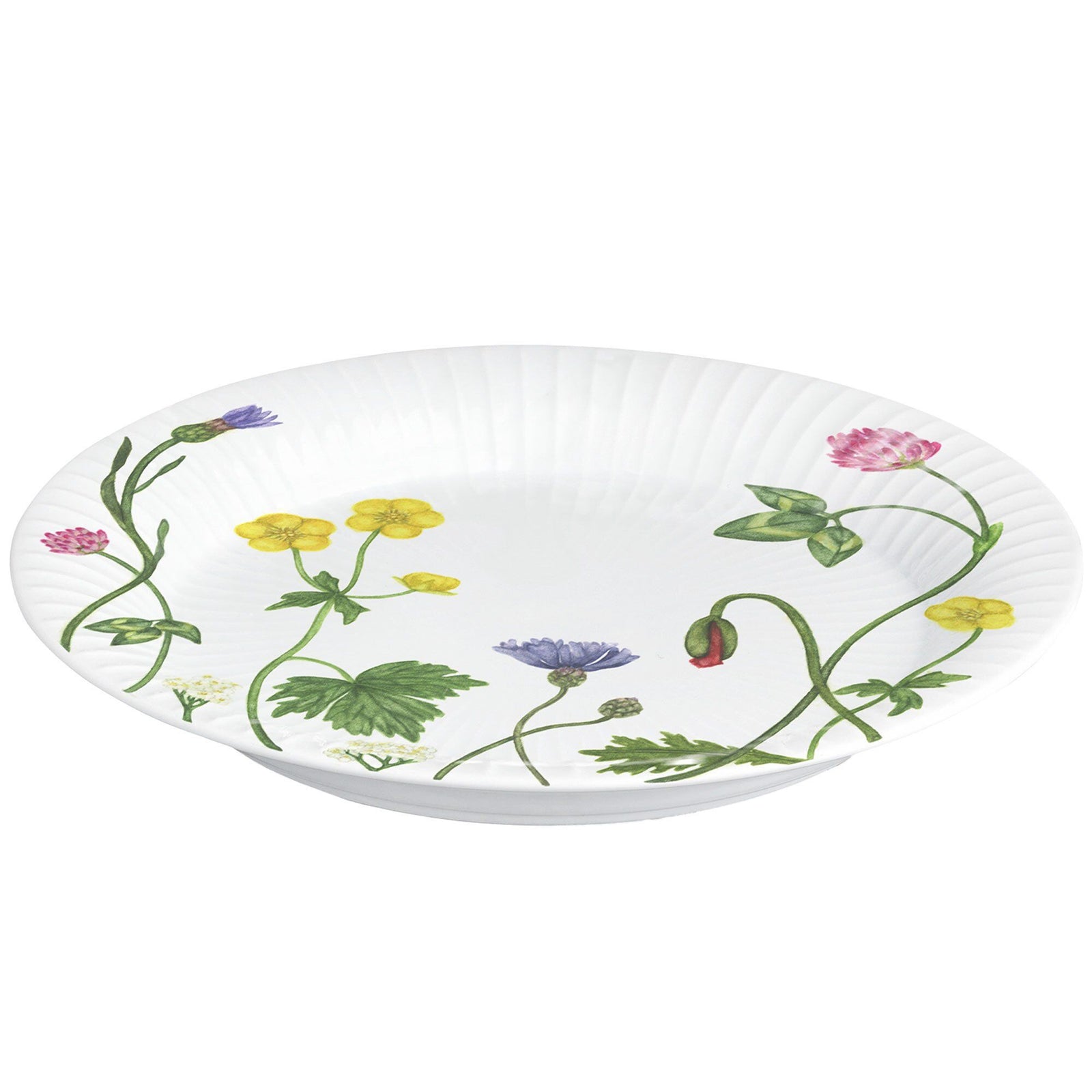 Kähler Kähler Hammershøi Summer tallerken 22 cm, wild flowers – produktfoto (Tallerkener)