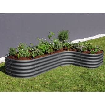 Se Curve - udvidelse til basic højbed Model 401 Zincalume ❤ Stort online udvalg i Plantetorvet ❤ Hurtig levering: 1 - 2 Hverdage samt billig fragt - Varenummer: PTT-67476 og barcode / Ean: på lager - Udsalg på Højbede > Højbede Spar op til 67% - Over 454 design brands på udsalg