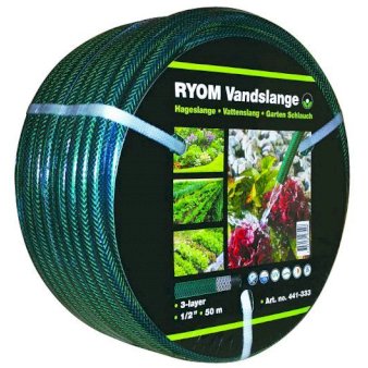 Se RYOM vandslange - 3 lags armeret 1/2 tomme - 50 meter ❤ Stort online udvalg i Plantetorvet ❤ Hurtig levering: 1 - 2 Hverdage samt billig fragt - Varenummer: PTT-96770 og barcode / Ean: på lager - Udsalg på Vandingsudstyr > Vandslanger Spar op til 67% - Over 424 kendte brands på udsalg