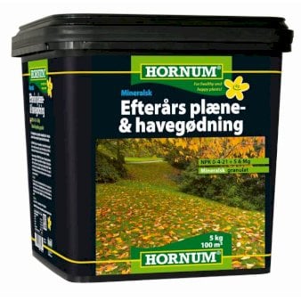 Se Hornum Efterårs plæne- og havegødning NPK 0-4-21 5 kg spand ❤ Stort online udvalg i Plantetorvet ❤ Hurtig levering: 1 - 2 Hverdage samt billig fragt - Varenummer: PTT-91366 og barcode / Ean: på lager - Udsalg på Gødninger > Efterårsgødning Spar op til 52% - Over 424 kendte brands på udsalg