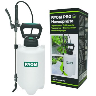 Se RYOM pro tryksprøjte 5 liter ❤ Stort online udvalg i Plantetorvet ❤ Hurtig levering: 1 - 2 Hverdage samt billig fragt - Varenummer: PTT-94221 og barcode / Ean: på lager - Udsalg på Sprøjter > Sprøjter Spar op til 62% - Over 412 kendte brands på udsalg