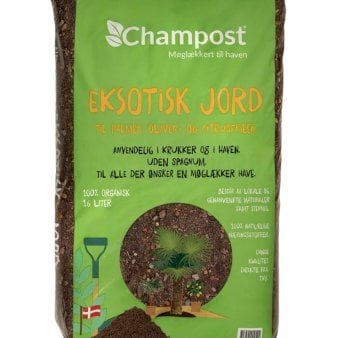 Se Eksotisk jord fra Champost 16 liter sække ❤ Stort online udvalg i Plantetorvet ❤ Hurtig levering: 1 - 2 Hverdage samt billig fragt - Varenummer: PTT-96287 og barcode / Ean: på lager - Udsalg på Spagnum og muld > Krukkemuld Spar op til 62% - Over 360 kendte mærker på udsalg