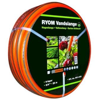 Se RYOM Haveslange - 4 lags armeret 3/4 tomme - 25 meter ❤ Stort online udvalg i Plantetorvet ❤ Hurtig levering: 1 - 2 Hverdage samt billig fragt - Varenummer: PTT-96767 og barcode / Ean: på lager - Udsalg på Vandingsudstyr > Vandslanger Spar op til 58% - Over 424 kendte brands på udsalg