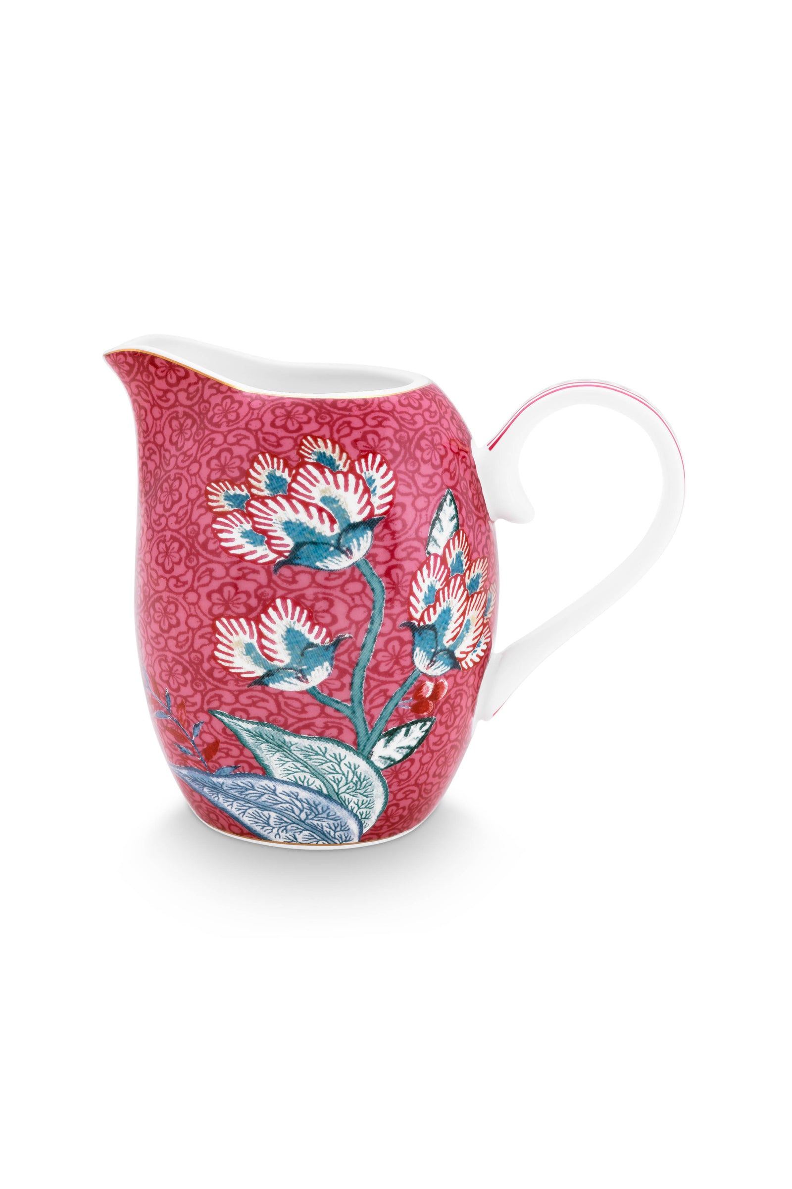 Produktbillede af Jug Small Flower Festival Dark Pink 250ml på tilbud i høj kvalitet