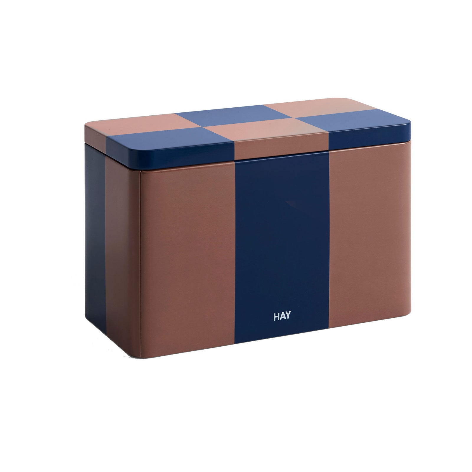 Hay Hay Opbevaringskrukke Plade M Brun Midnatsblå ❤ produktfoto (Opbevaring)