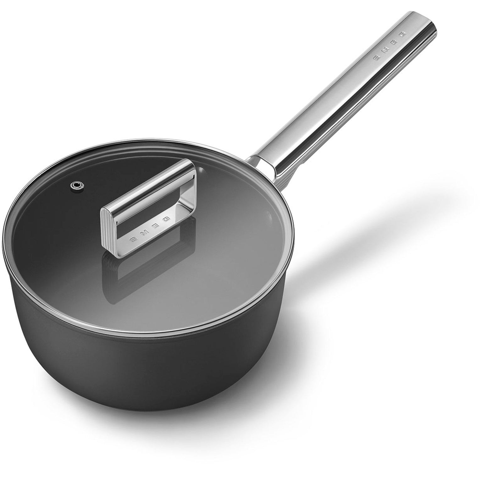 Smeg Smeg Saucekasserolle 20 cm, sort ❤ detaljebillede (Saucekasserolle)
