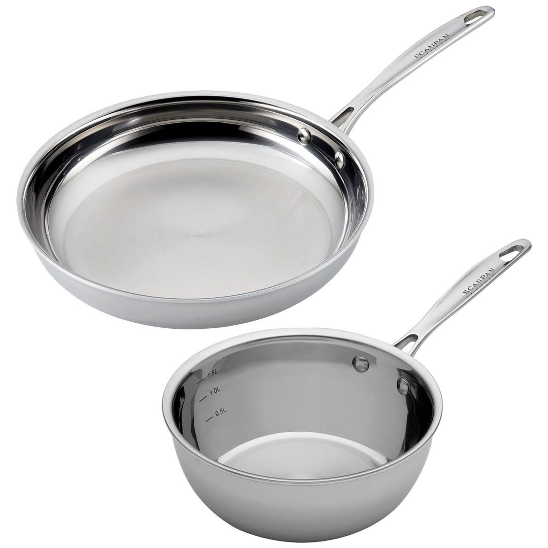 Scanpan Scanpan Fusion 5 stegepande 28 cm + sauteuse 1,8 liter – billede i brug (Sauterpander)