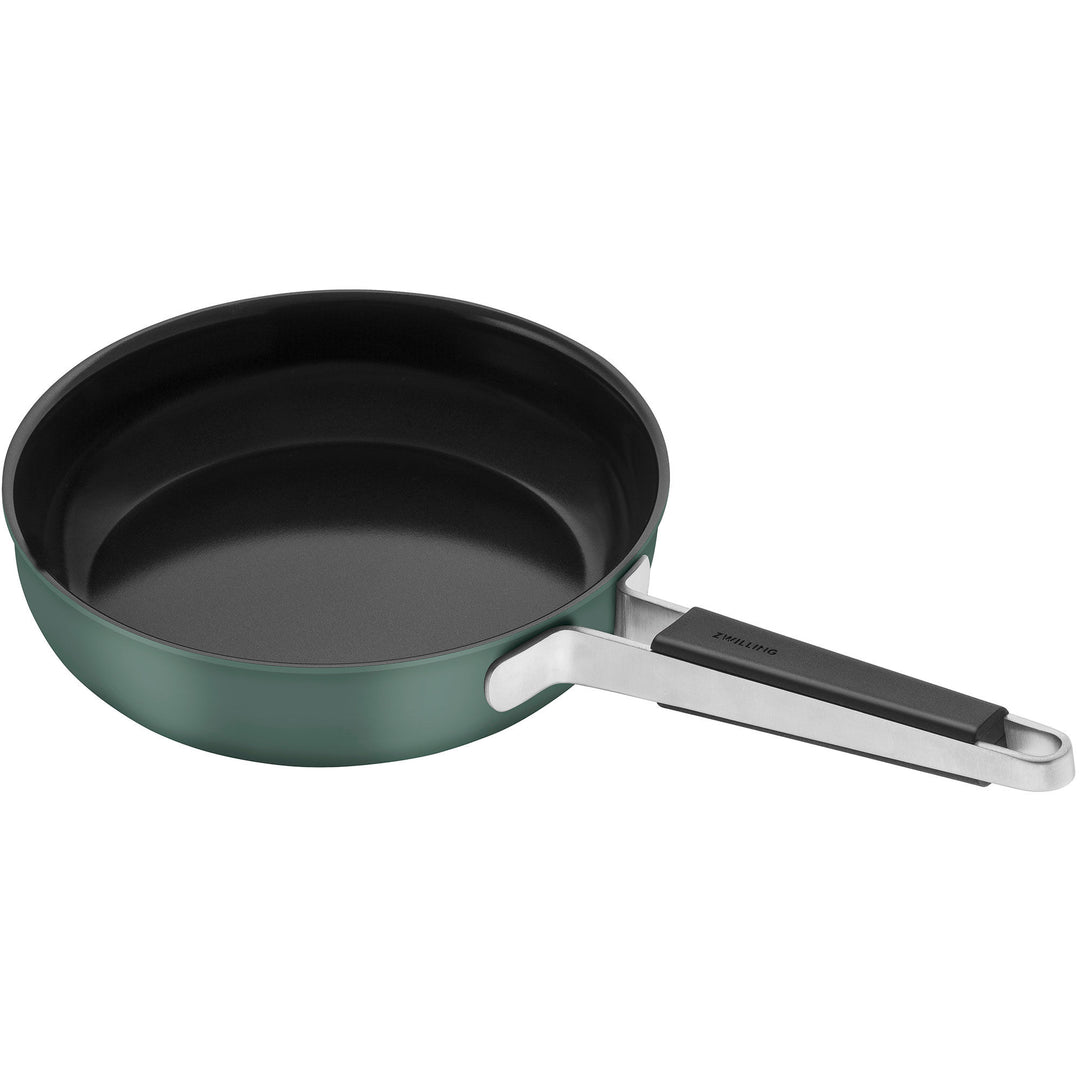Zwilling Zwilling Pure stegepande 24 cm, rustfrit stål, grøn – produktbillede (Stegepande)