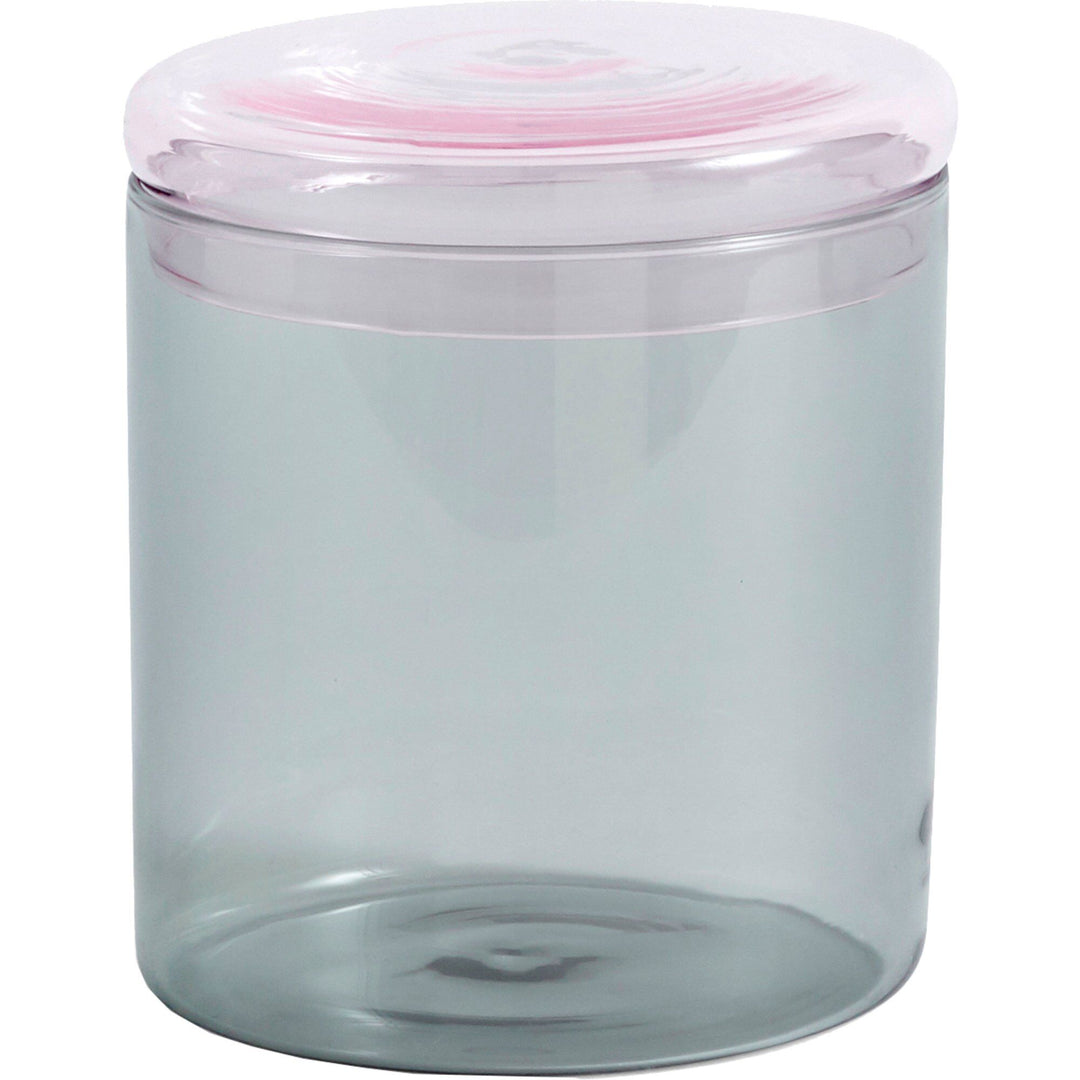 Hay Hay Borosilicate opbevaringsglas, 100 cl, grå – produktvisning (Opbevaringsboks)