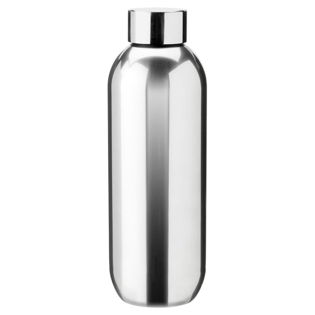 Stelton Stelton Keep Cool drikkeflaske 0,6 liter, steel ❤ billede i brug (Vandflaske)