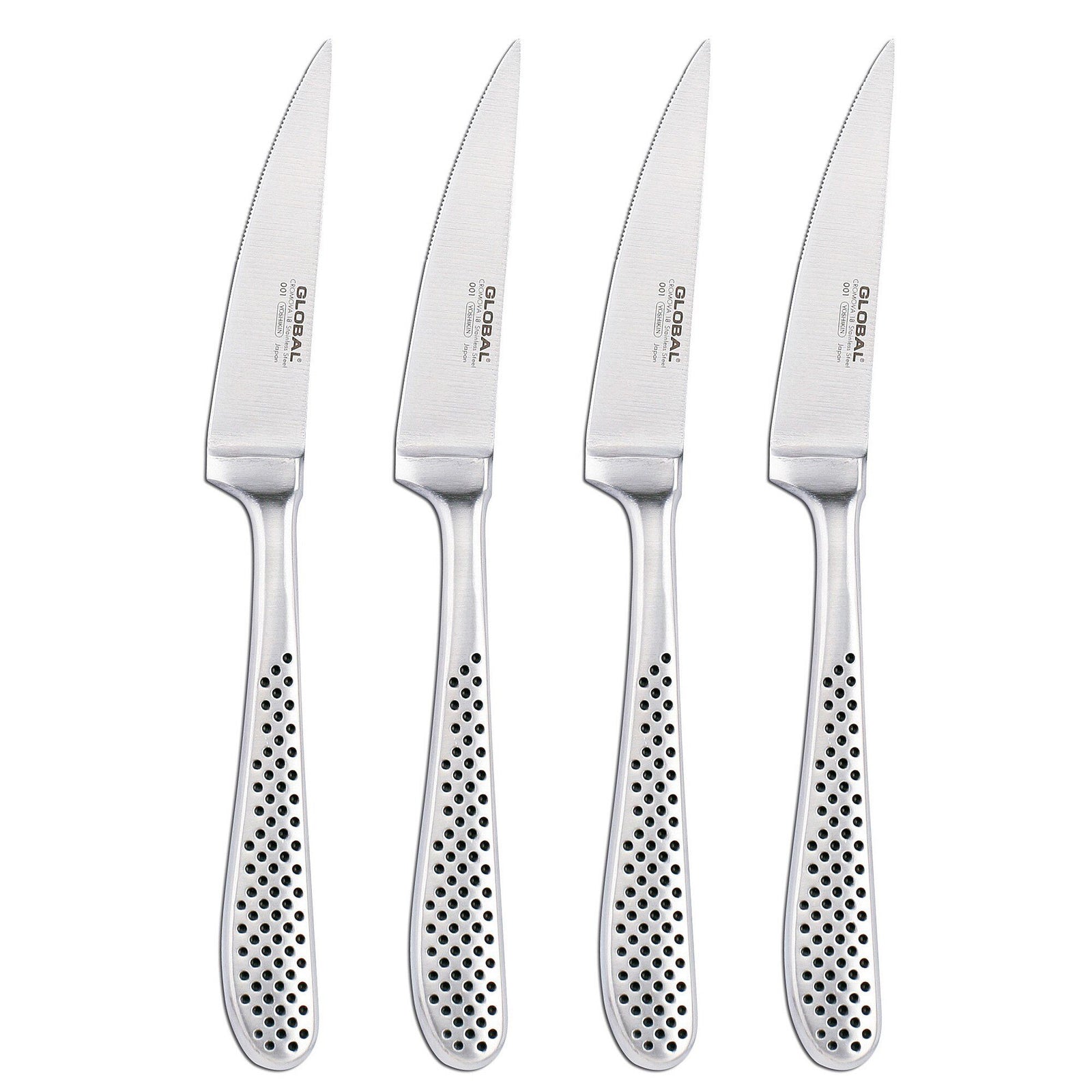 Global Global GTF-4001 Steakkniv 4 stk. – vinkelbillede (Steakkniv)
