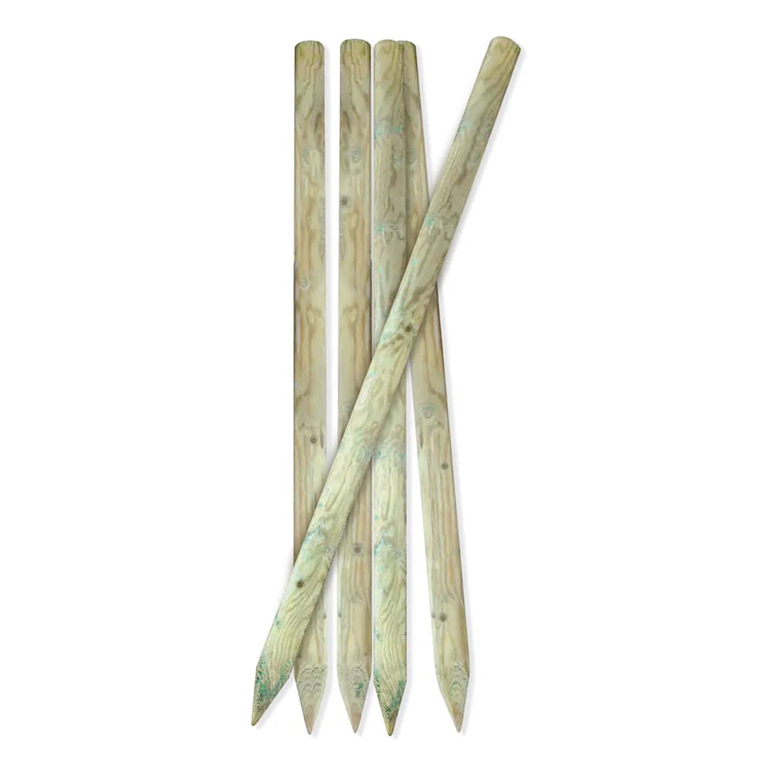 Hegnspæle Ø5 med spids 1,25 meter
