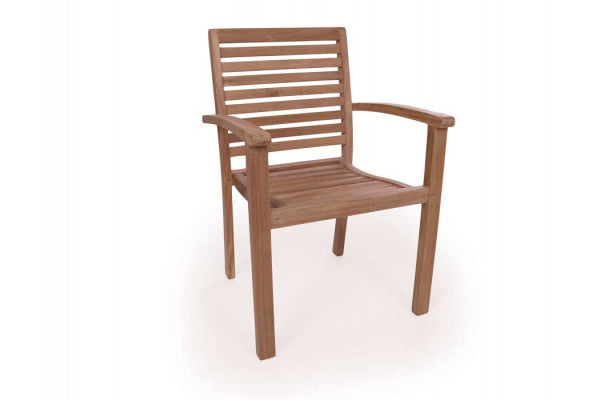 Produktbillede af Pala Teak stabelstol på tilbud i høj kvalitet