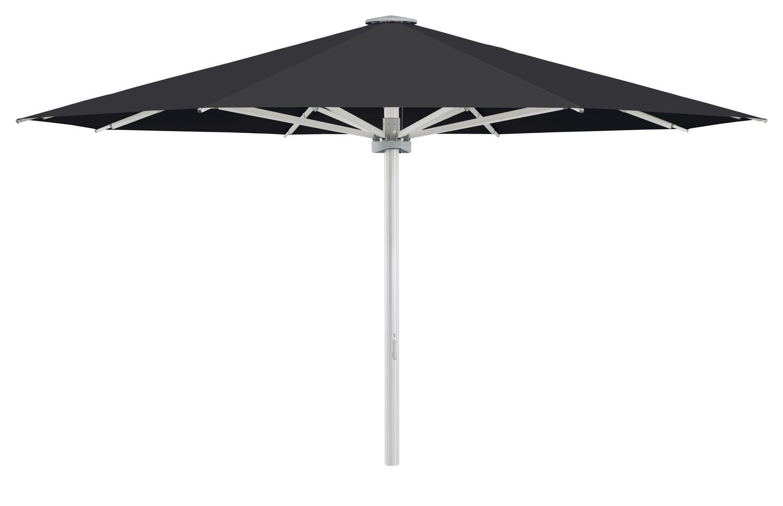 Produktbillede af Palazzo Style Ø500cm u/frisekant Sort på tilbud