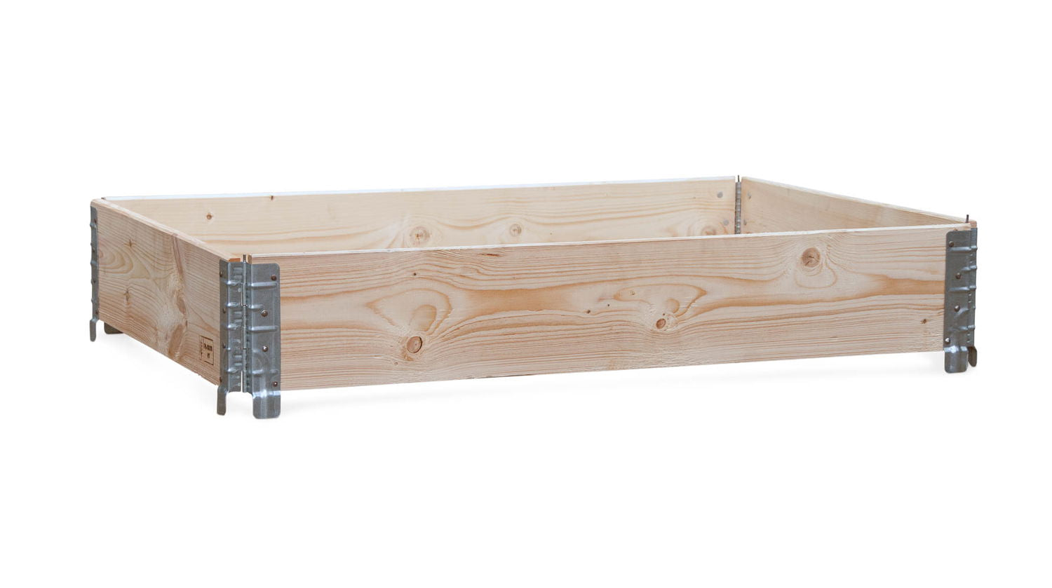 Produktbillede af Palleramme til højbed ubehandlet 80x120x20cm på tilbud i høj kvalitet