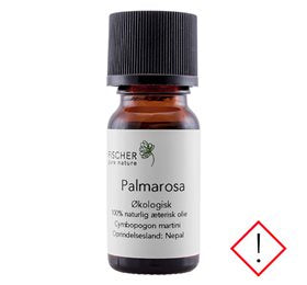Produktbillede af Fischer Pure Nature Palmarosaolie æterisk øko 10ml. på tilbud