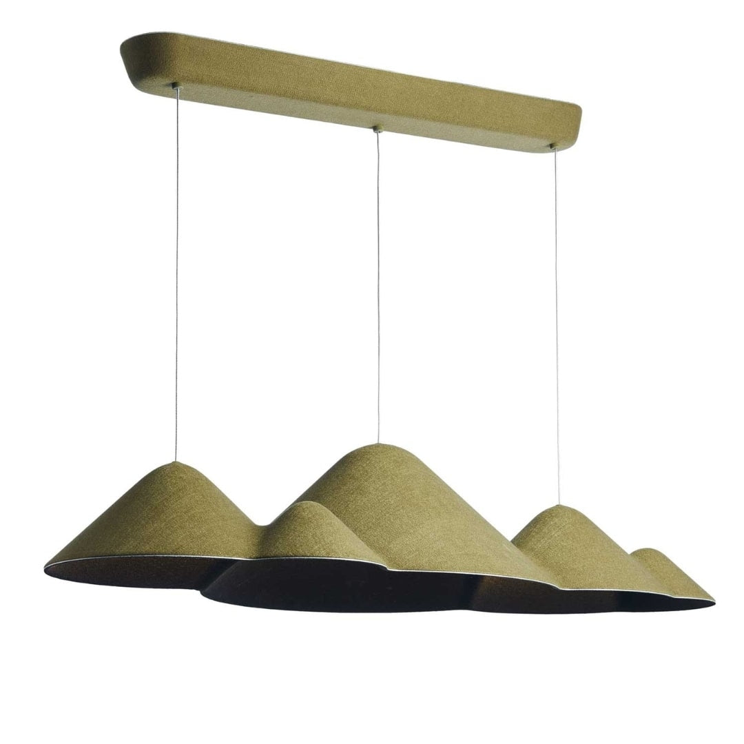 Panorama Large Pendel Grøn/Sort Loom Design