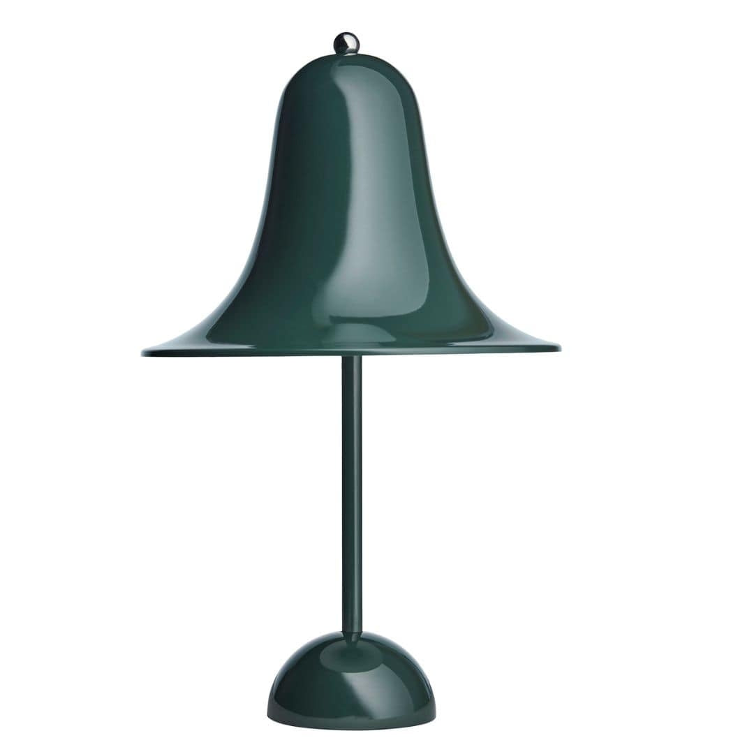 Produktbillede af Pantop 23 Bordlampe Dark Green Så længe lager haves Verpan i premium kvalitet