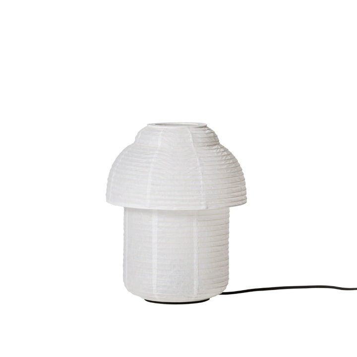 Produktbillede af Papier Double Ø30 Hvid Bordlampe Made By Hand i premium kvalitet