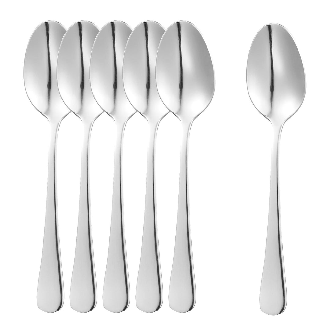 Dorre Dorre Classic kaffeskeer 14 cm, rustfrit stål, 6 stk. – frontbillede (Teske)