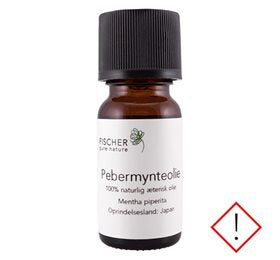 Produktbillede af Fischer Pure Nature Pebermynteolie japansk æterisk 10ml. på tilbud