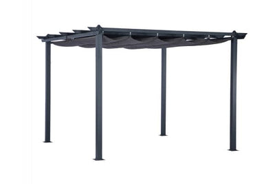 Pelle Pergola Pavillon Portimao - 3x4 meter - Grå ❤ Stort online udvalg i Havemøbelland ❤ Billig fragt og hurtig levering 2 - 5 hverdage ❤ Varenummer: HML-DK3026 / Ean: '5740002302966 på lager - Udsalg på DIVER> Pavilloner Spar op til 54% - Over 350 kendte brands på udsalg