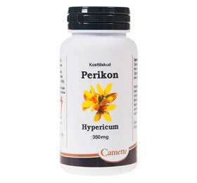 Detaljeret produktbillede af Camette Perikon hypericum 350 mg 90 kap. på tilbud
