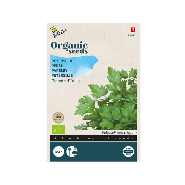 Økologisk bredbladet persille frø Gigante dItalia