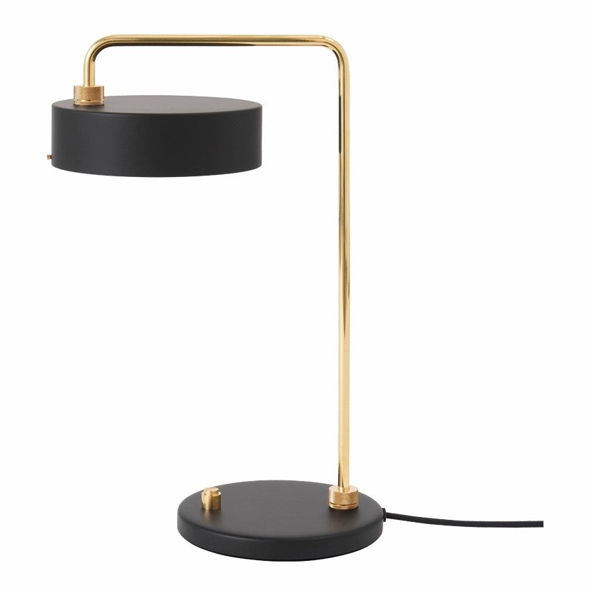 Produktbillede af Petite Machine Bordlampe Deep Black Made by Hand i premium kvalitet