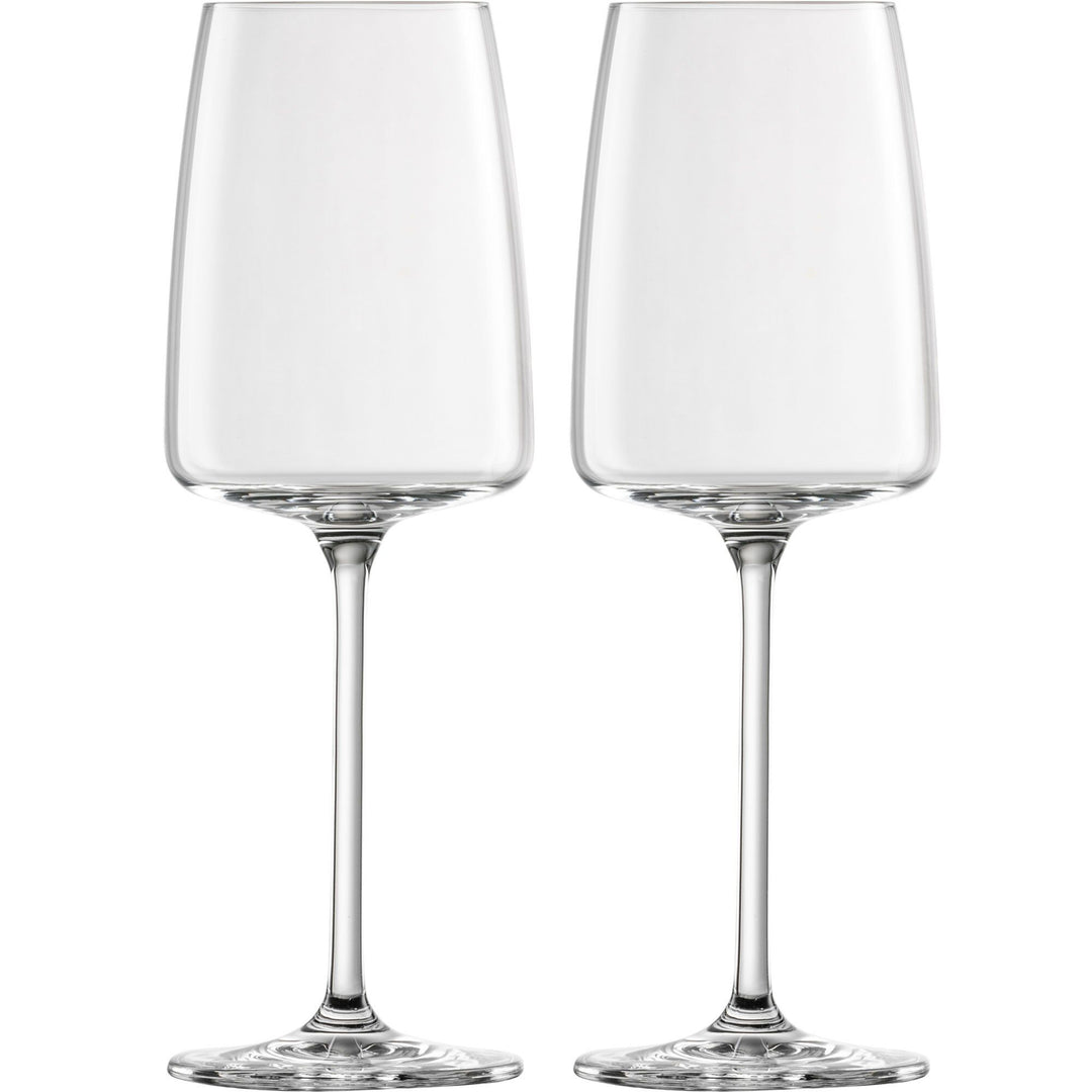 Zwiesel Zwiesel Vivid Senses Light & Fresh hvidvinsglas 36 cl, 2-pak – billede i brug (Hvidvinsglas)