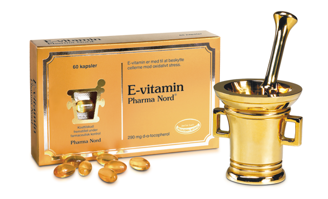 Produktbillede af Pharma Nord E-vitamin 150 kapsler på tilbud