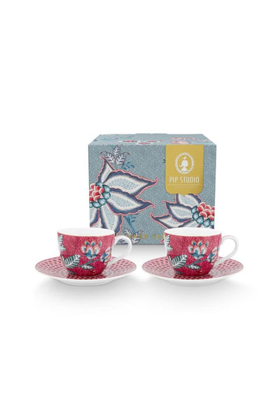 Se billigt tilbud på Pip Studio Espresso Cups & Saucers Flower Festival Dark Pink 120ml. Udsalg på Bolig > Køkken > Porcelæn. Spar op til 67%. Hurtig levering: 1-2 hverdage.