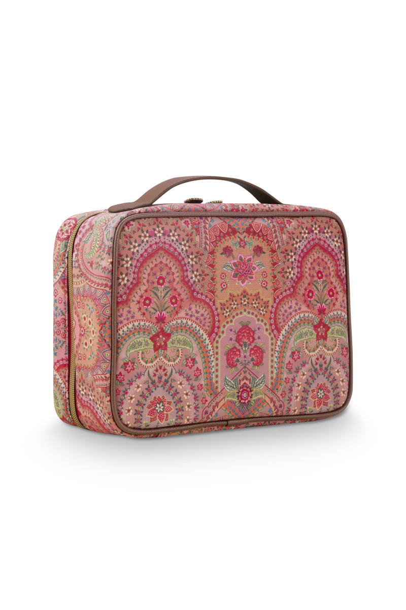 Produktbillede af Casey Beauty Case Jabali Red 27x10x19cm på tilbud i høj kvalitet