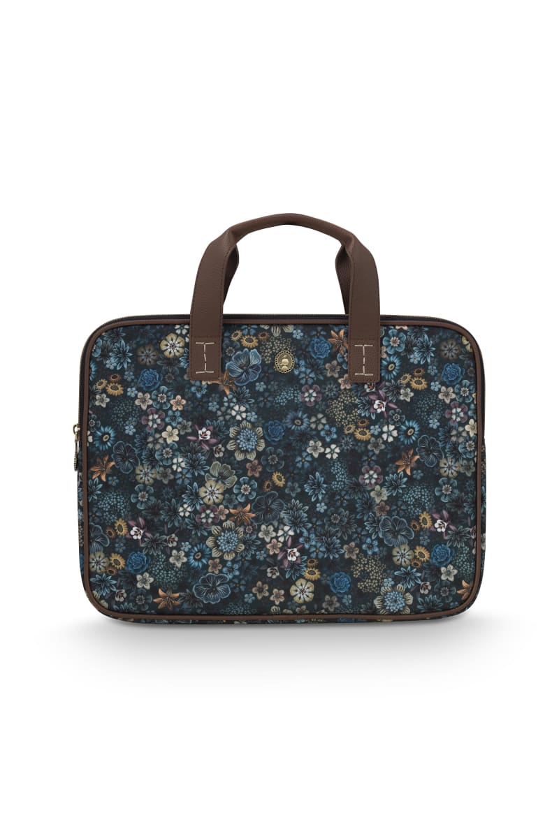 Produktbillede af Olivia Laptop Sleeve Tutti i Fiori Blue 40x2.5x30cm på tilbud i høj kvalitet