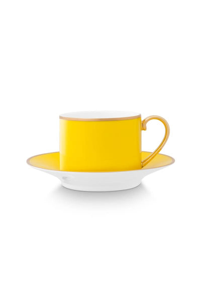 Se tilbud på Cup & Saucer Pip Chique Gold-Yellow 220ml! Billigt udsalg på Pip Studio. Hurtig levering (1-2 hverdage) og billig fragt. Varenummer: CADEC-51.004.168. Spar op til 67%.