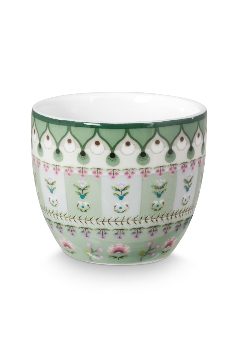 Produktbillede af Pip Studio Egg Cup Lily&Lotus Moon Delight Light Green Ø4.7cm på tilbud i høj kvalitet