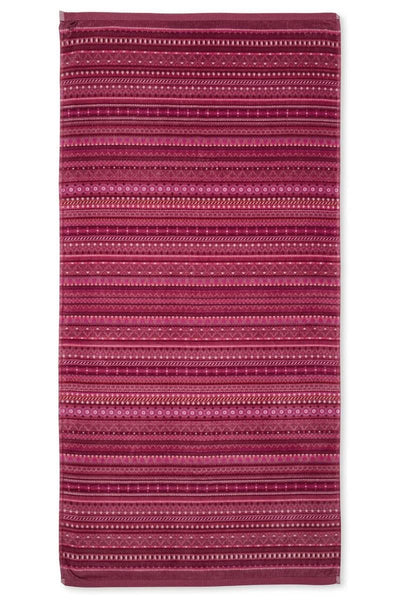 Se PIP Geometric Print Dark Pink 30x50 på tilbud! Billigt udsalg på håndklæder. Hurtig levering, 1-2 hverdage. Spar op til 55%.