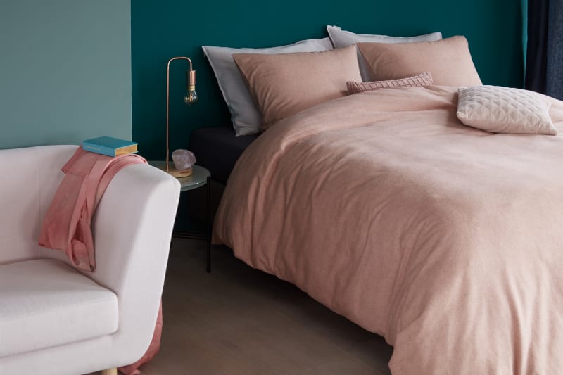 Produktbillede af Beddinghouse Flonel Frost Rosa 140x220 på tilbud i høj kvalitet