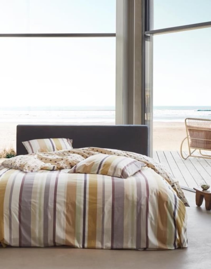 Produktbillede af Essenza Feija duvet cover antique pink 200x220 60x63/2 på tilbud i høj kvalitet