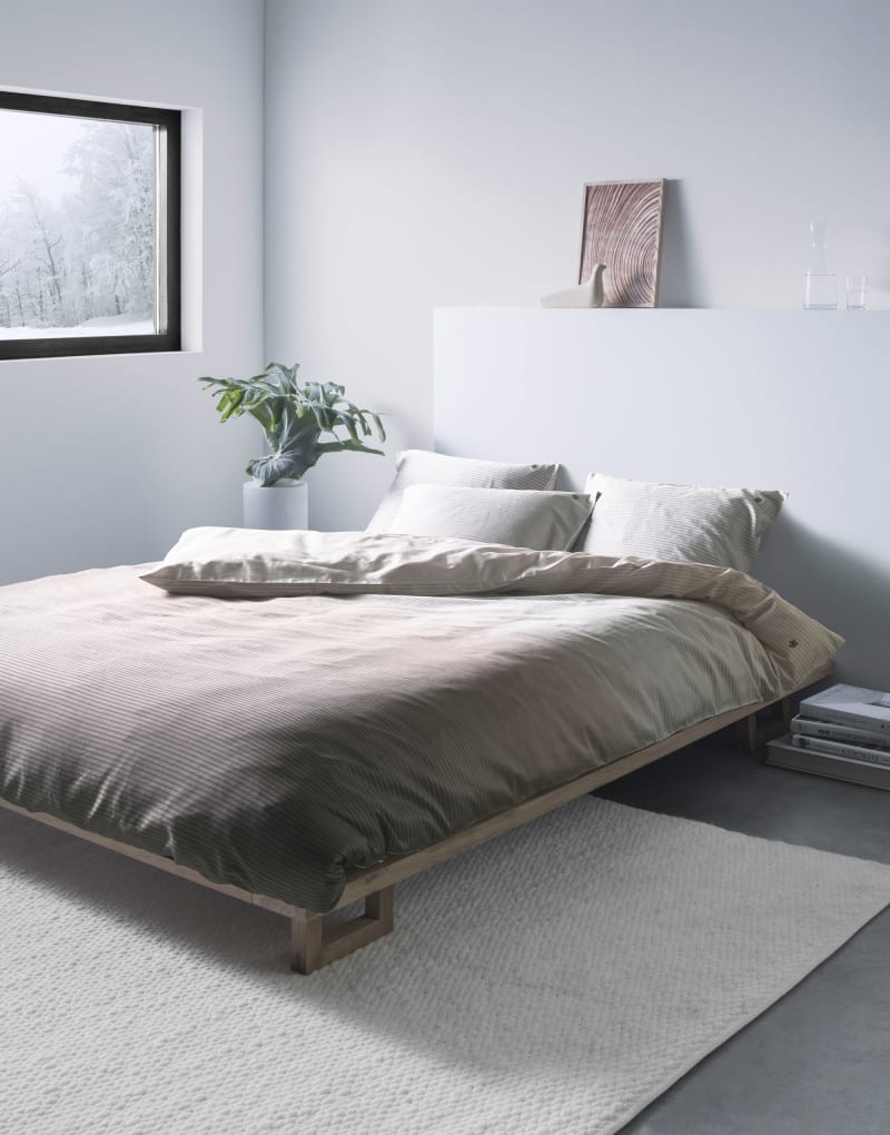 Produktbillede af Marc O`Polo Lalani Earth Brown 140x220+60x63cm på tilbud i høj kvalitet