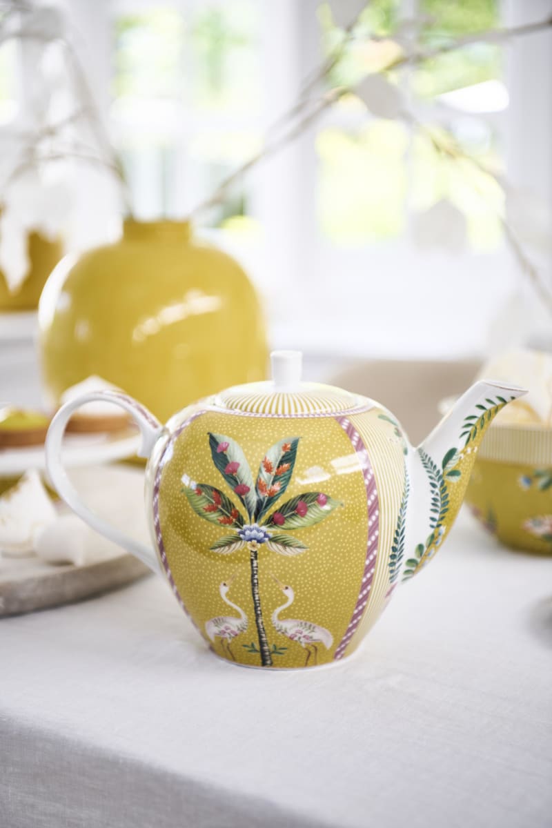 Produktbillede af TeaPot La Majorelle Yellow 1.6ltr på tilbud i høj kvalitet