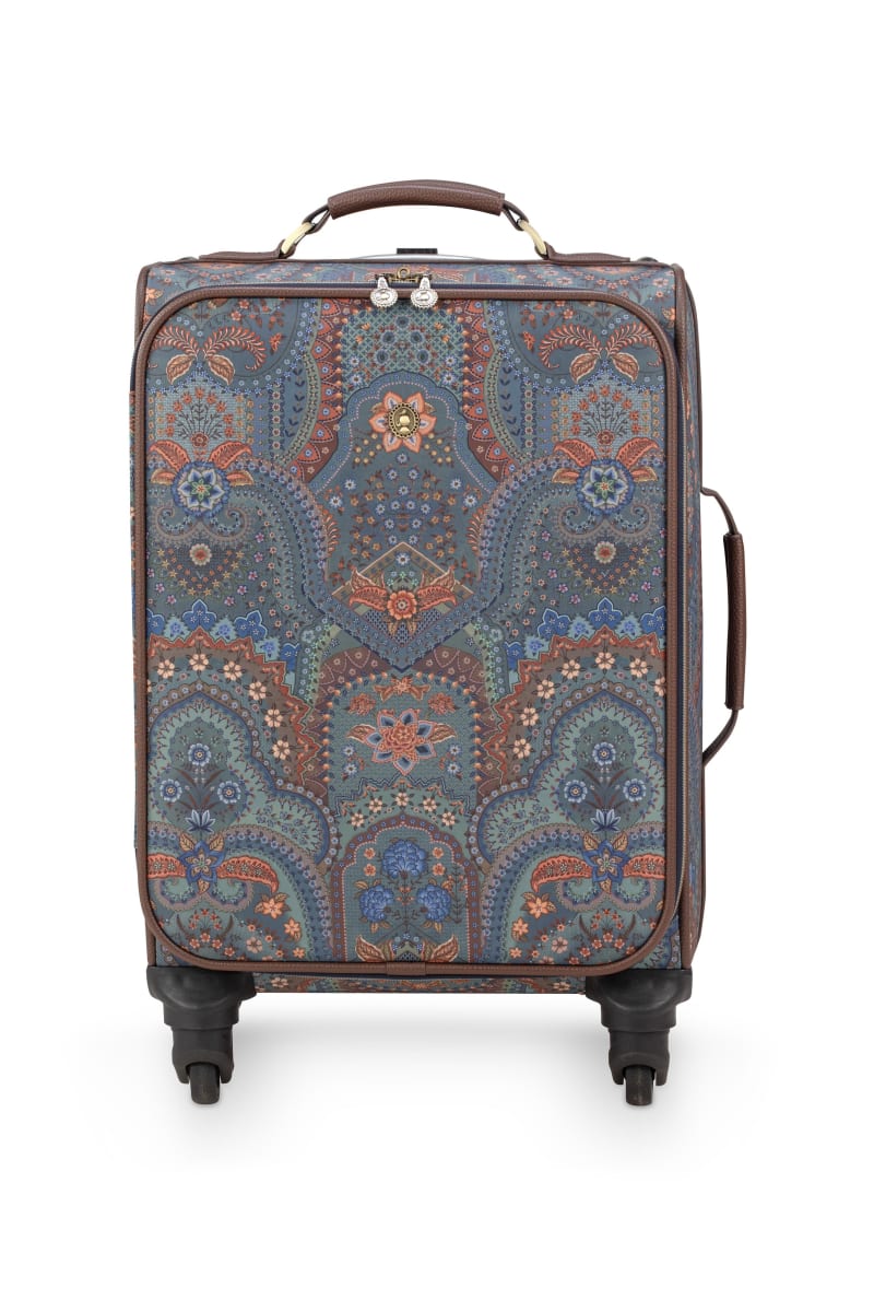 Produktbillede af Tosca Trolley Jabali Blue 35x22x47cm på tilbud i høj kvalitet