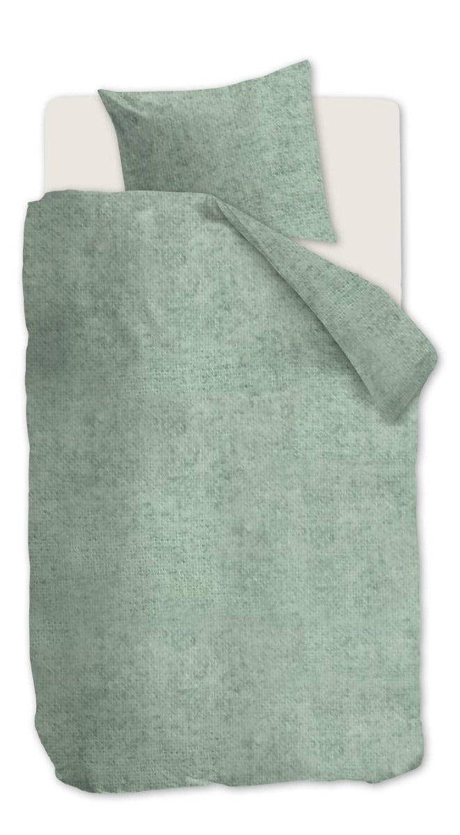 Produktbillede af Beddinghouse Flonel Frost Grågrøn 140x200 på tilbud i høj kvalitet